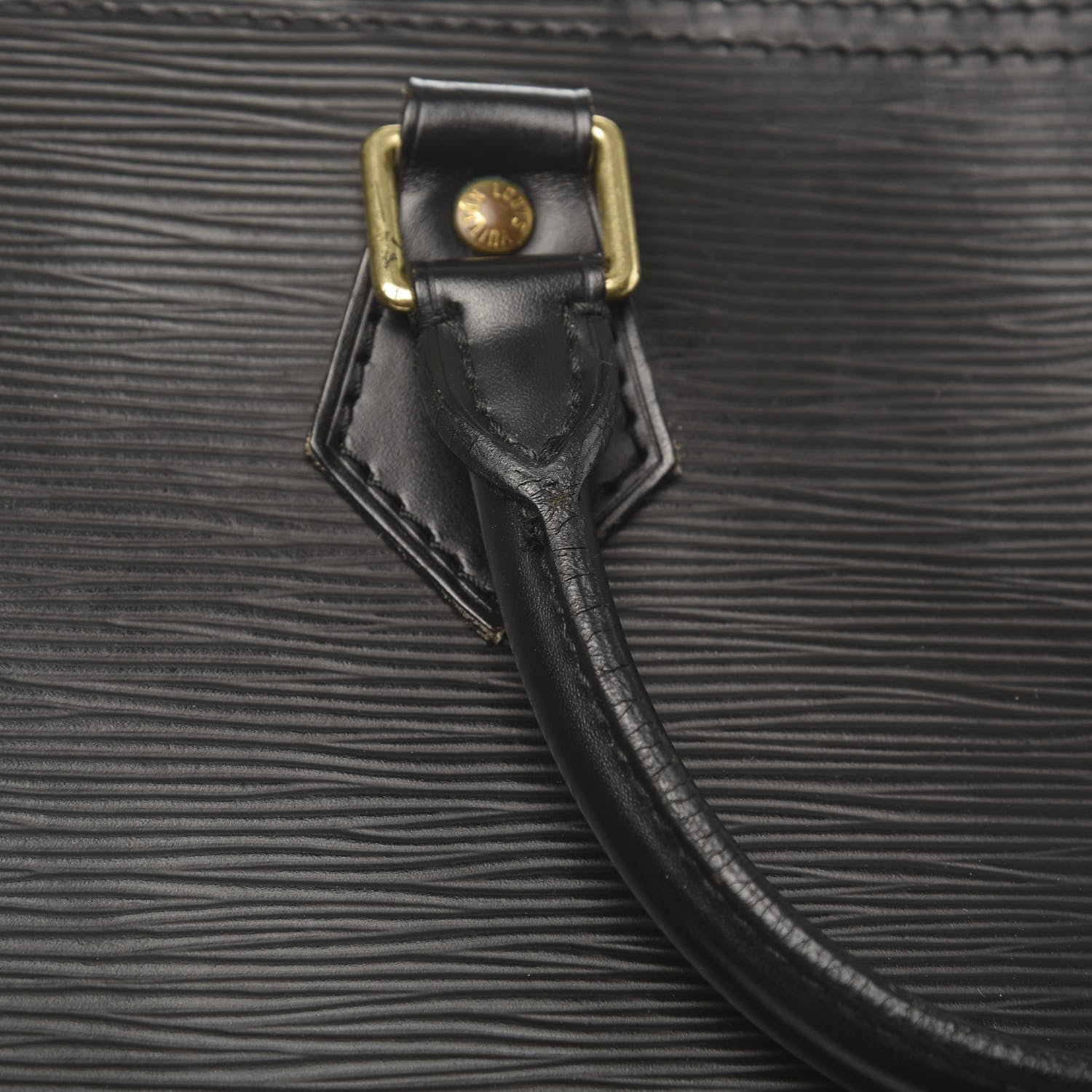 Louis Vuitton Epi Speedy 35 Black 10 of 15