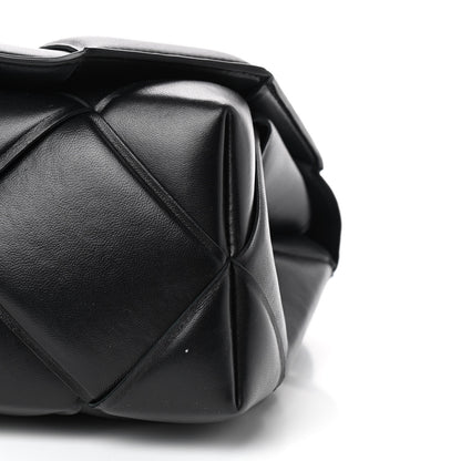 Bottega Veneta Nappa Intreccio Padded Top Handle Shoulder Bag Black 8 of 8