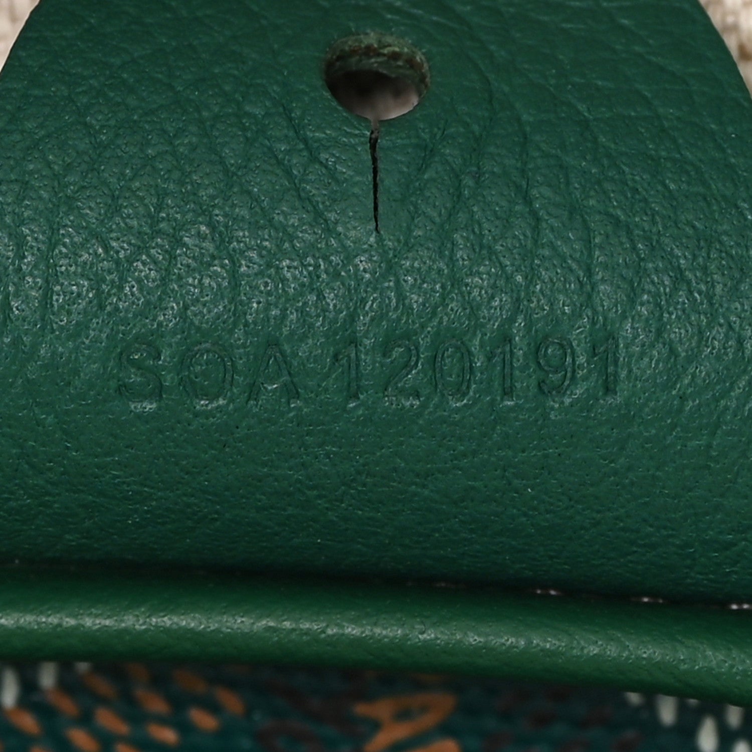 Goyard Goyardine Artois PM Green 7 of 11