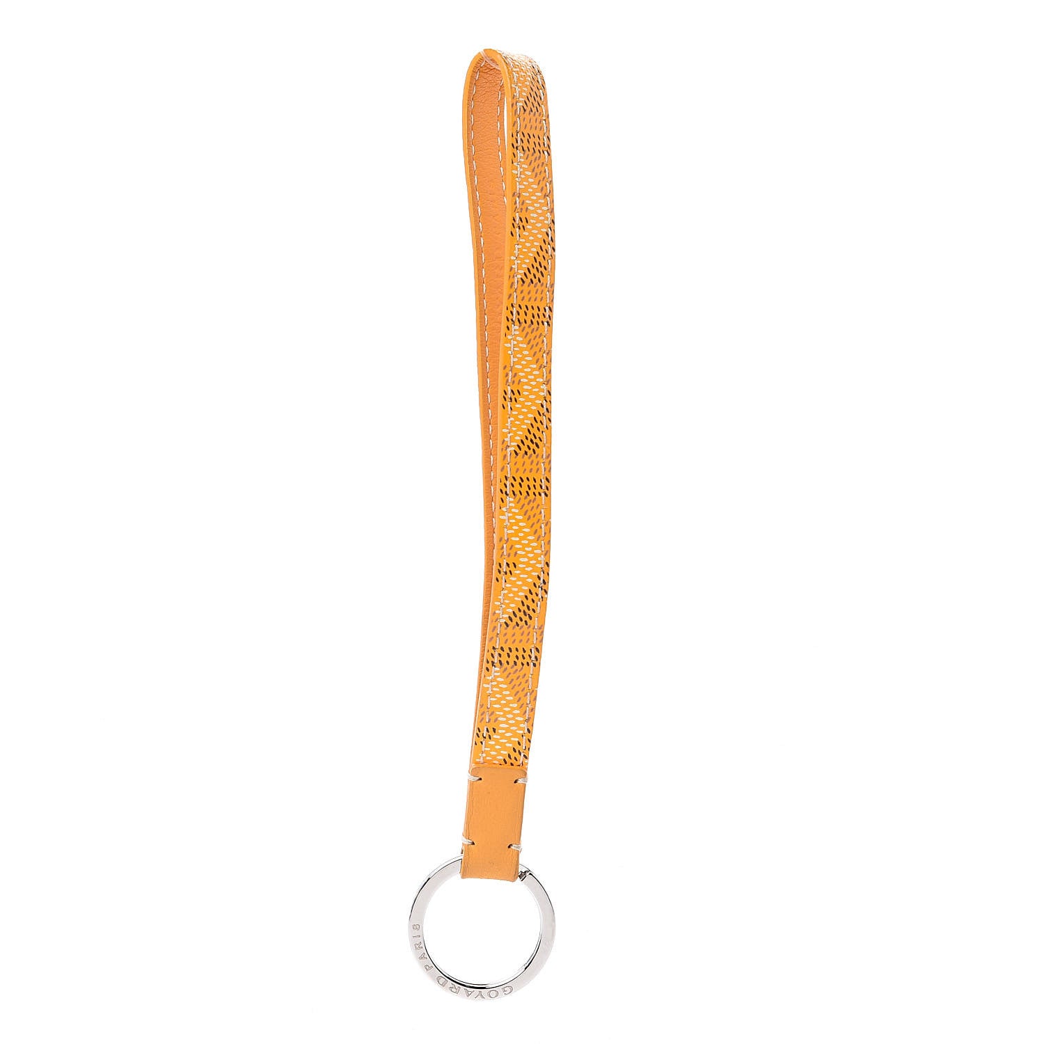 Goyard Goyardine Sesame Key Holder Yellow 1 of 2