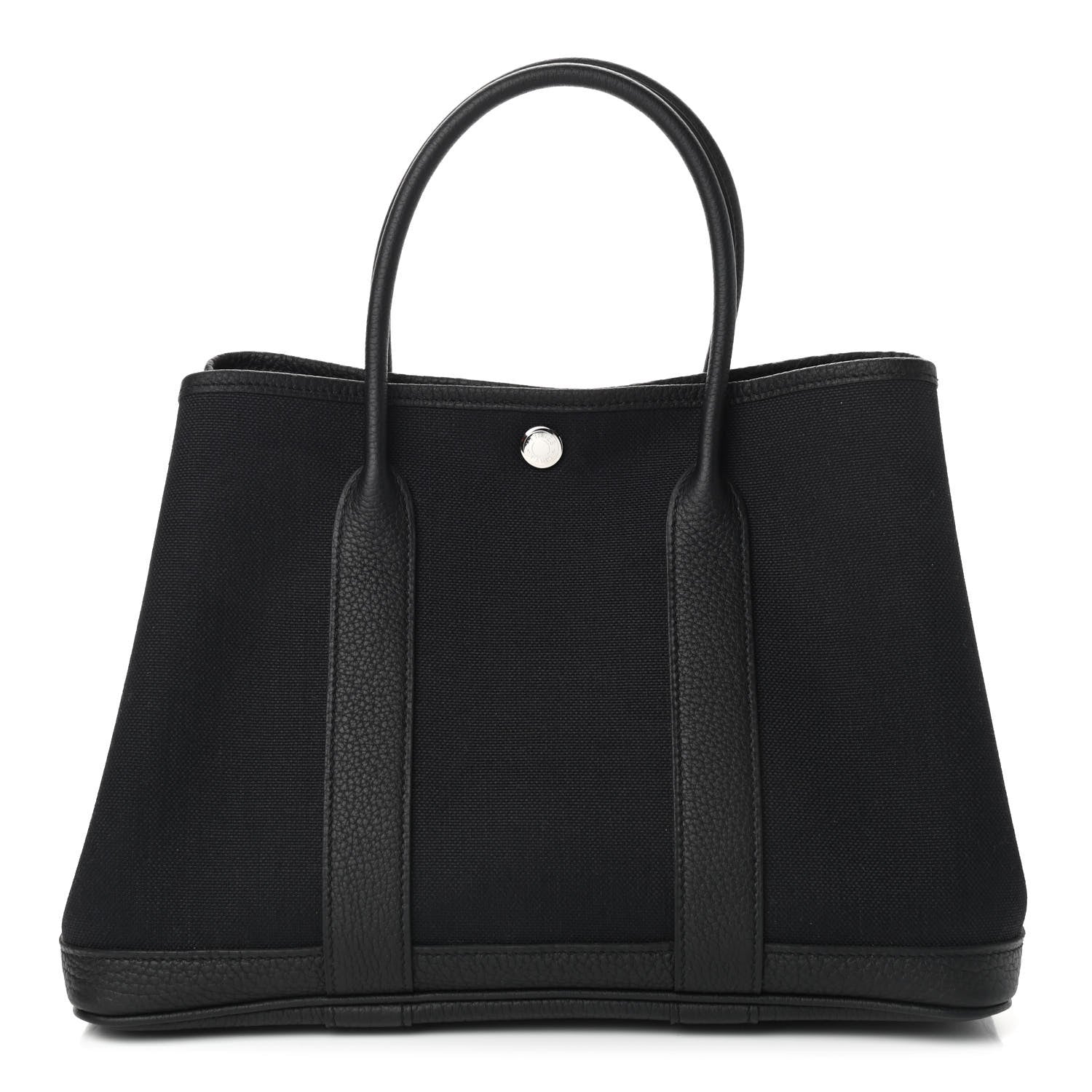 Hermes Toile Militaire Negonda Garden Party 30 TPM Black 1 of 8