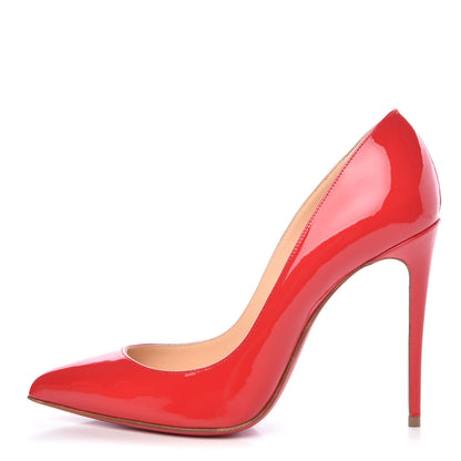 Christian Louboutin Patent Pigalle Follies 100 Pumps 37 Pavot 1 of 12