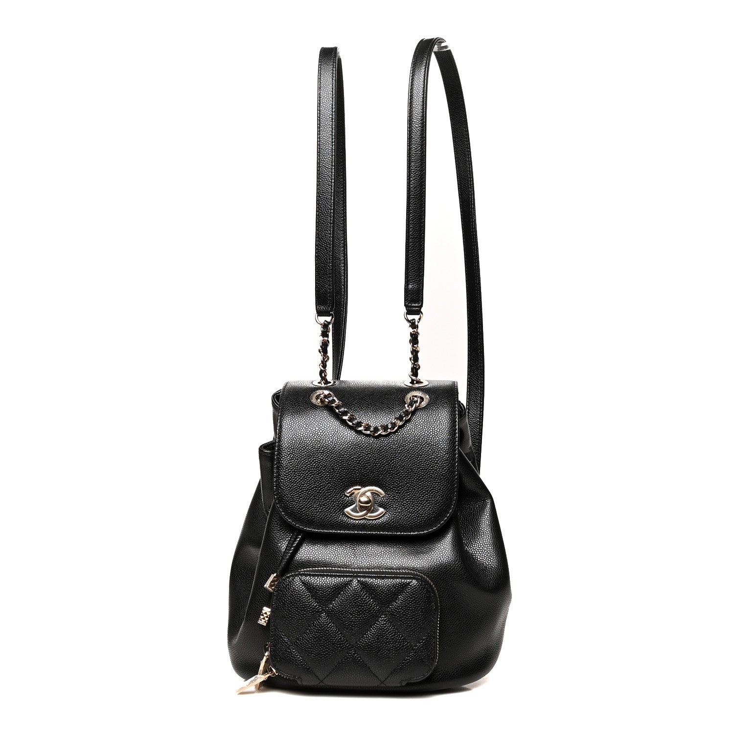 Chanel Caviar Quilted Mini Business Affinity Backpack Black 1 of 11