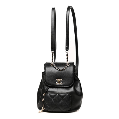 Chanel Caviar Quilted Mini Business Affinity Backpack Black 1 of 11