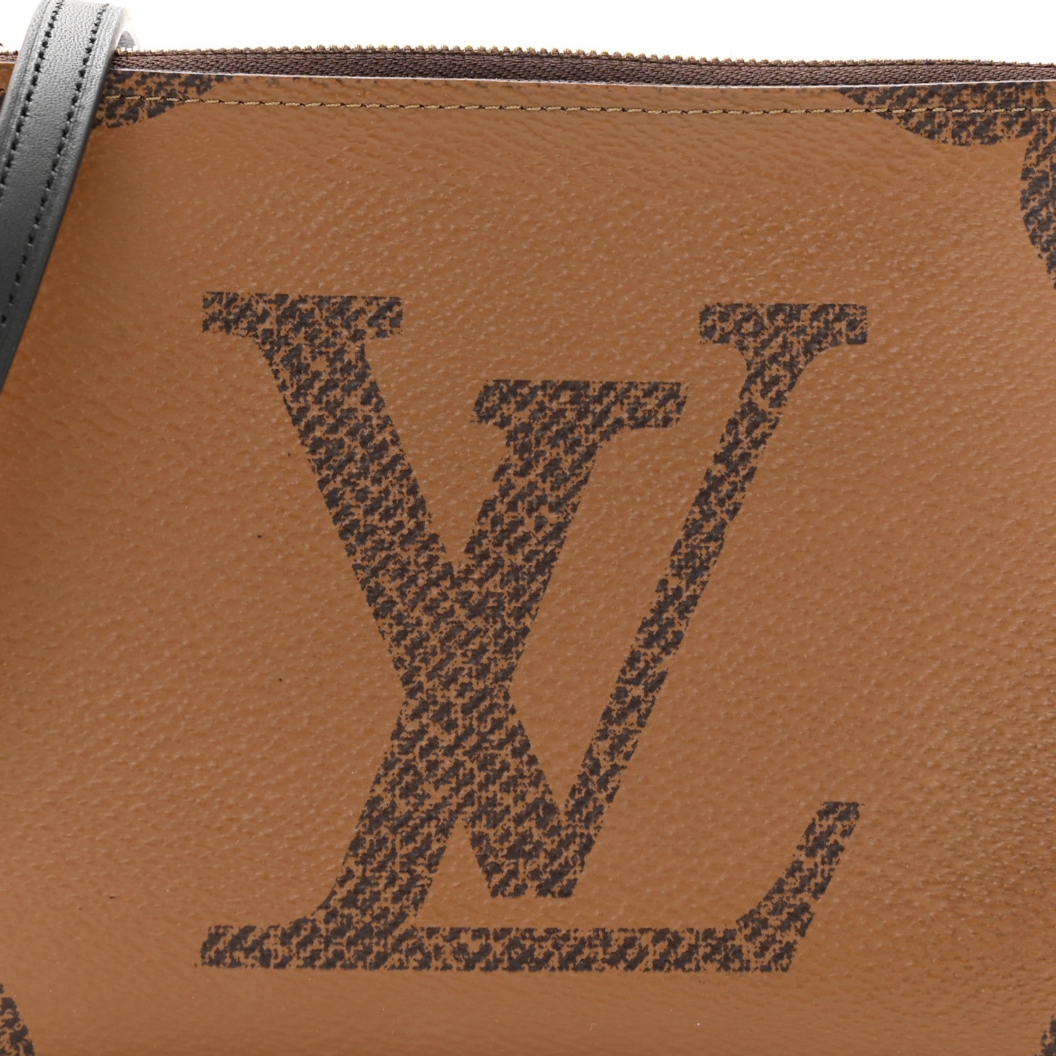 Louis Vuitton Reverse Monogram Giant Double Zip Pochette 8 of 10