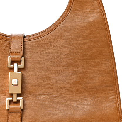 Gucci Calfskin Bardot Hobo Tan 21 of 29