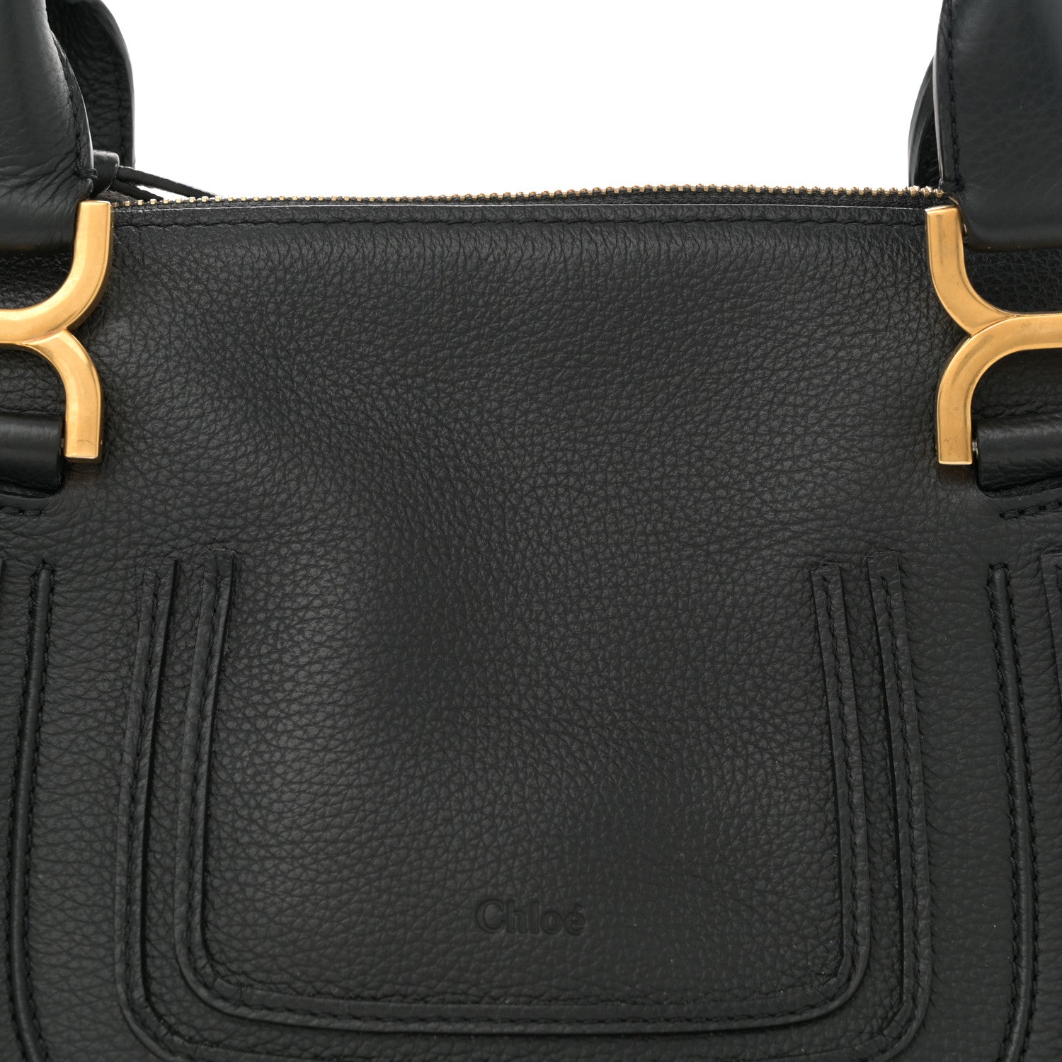 Chloe Calfskin Small Marcie Satchel Black 8 of 11