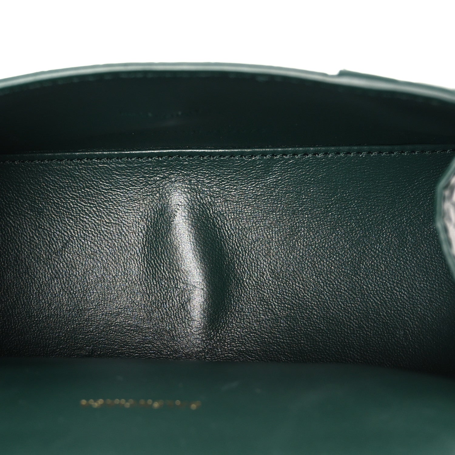 Balenciaga Shiny Calfskin Crocodile Embossed Hourglass Top Handle Bag XS Forest Green 5 of 11