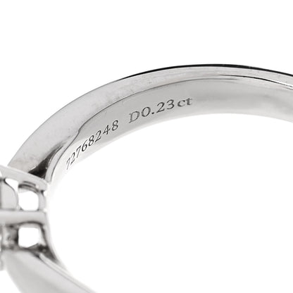 Tiffany Platinum Diamond .23ct Harmony Solitaire Engagement Ring 48 4.5 6 of 7