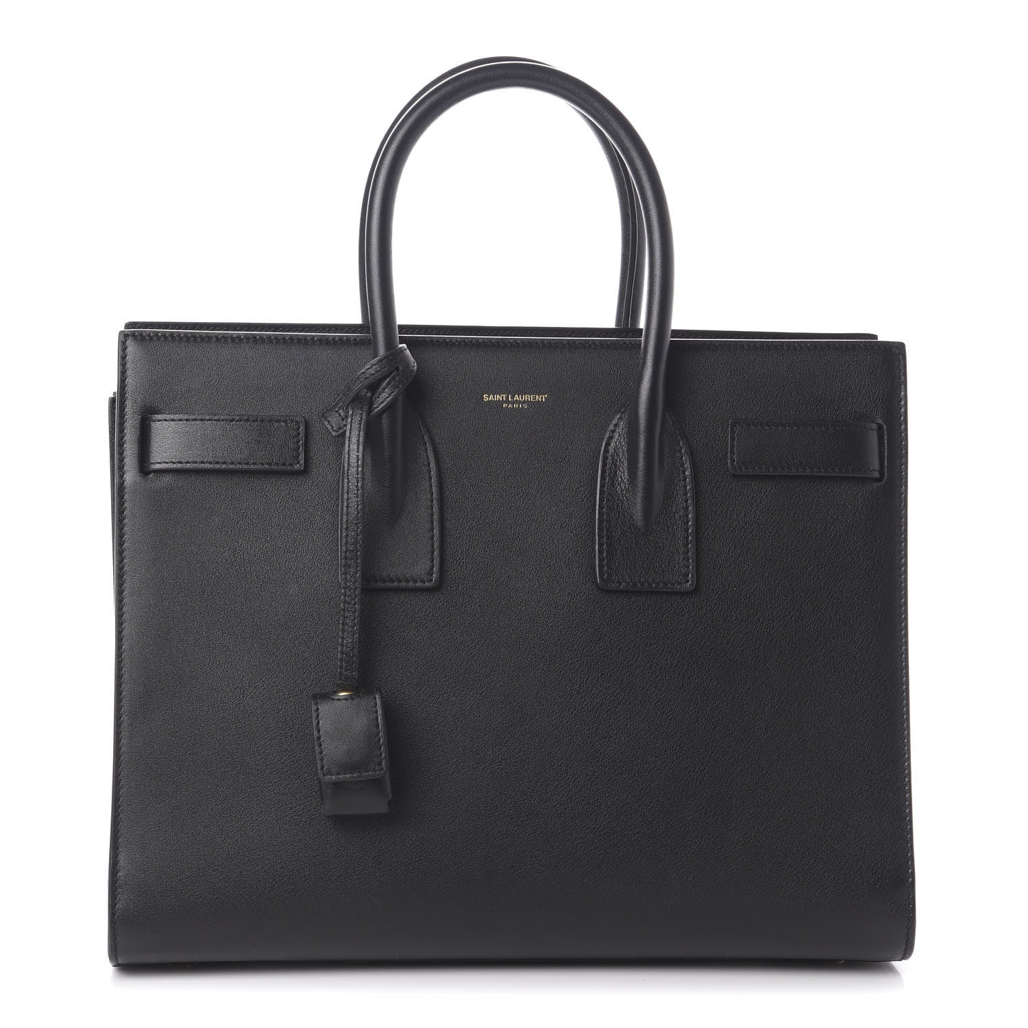 Saint Laurent Calfskin Small Sac De Jour Black 1 of 9