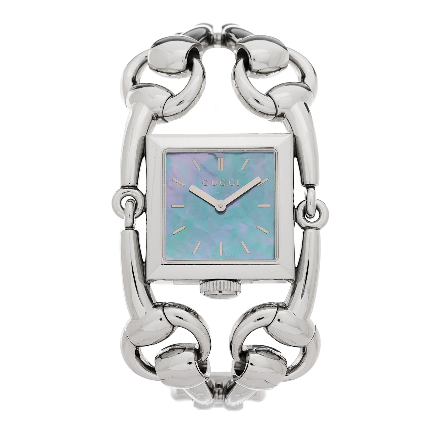Stainless Steel Blue Mother of Pearl 20mm Signoria Quartz Watch