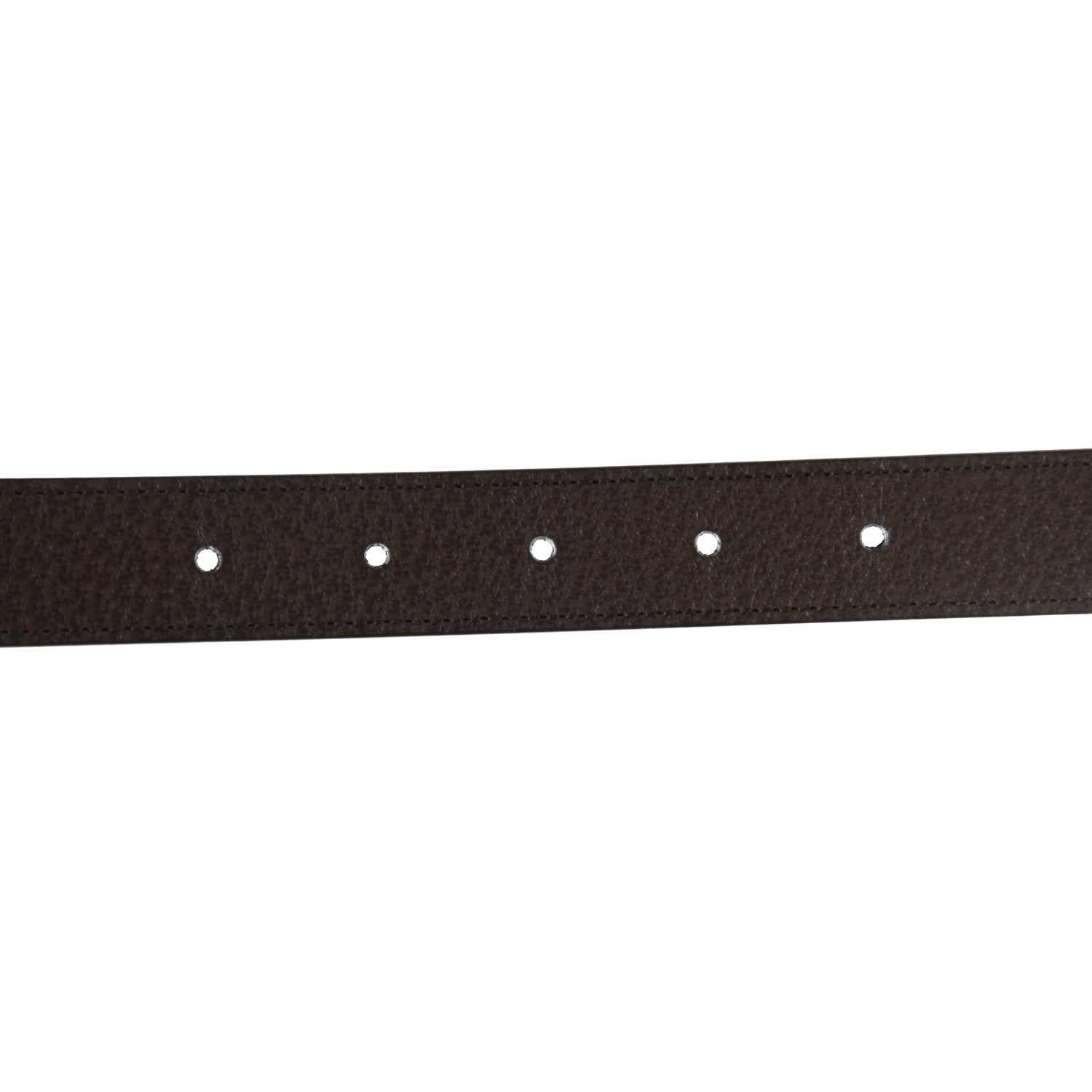 Gucci Textured Dollar Calfskin Torchon Double G 25mm Belt 80 32 New Acero 5 of 5