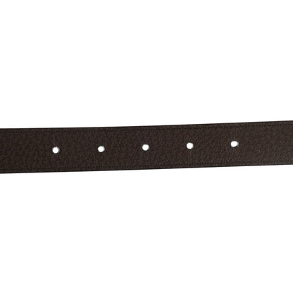 Gucci Textured Dollar Calfskin Torchon Double G 25mm Belt 80 32 New Acero 5 of 5