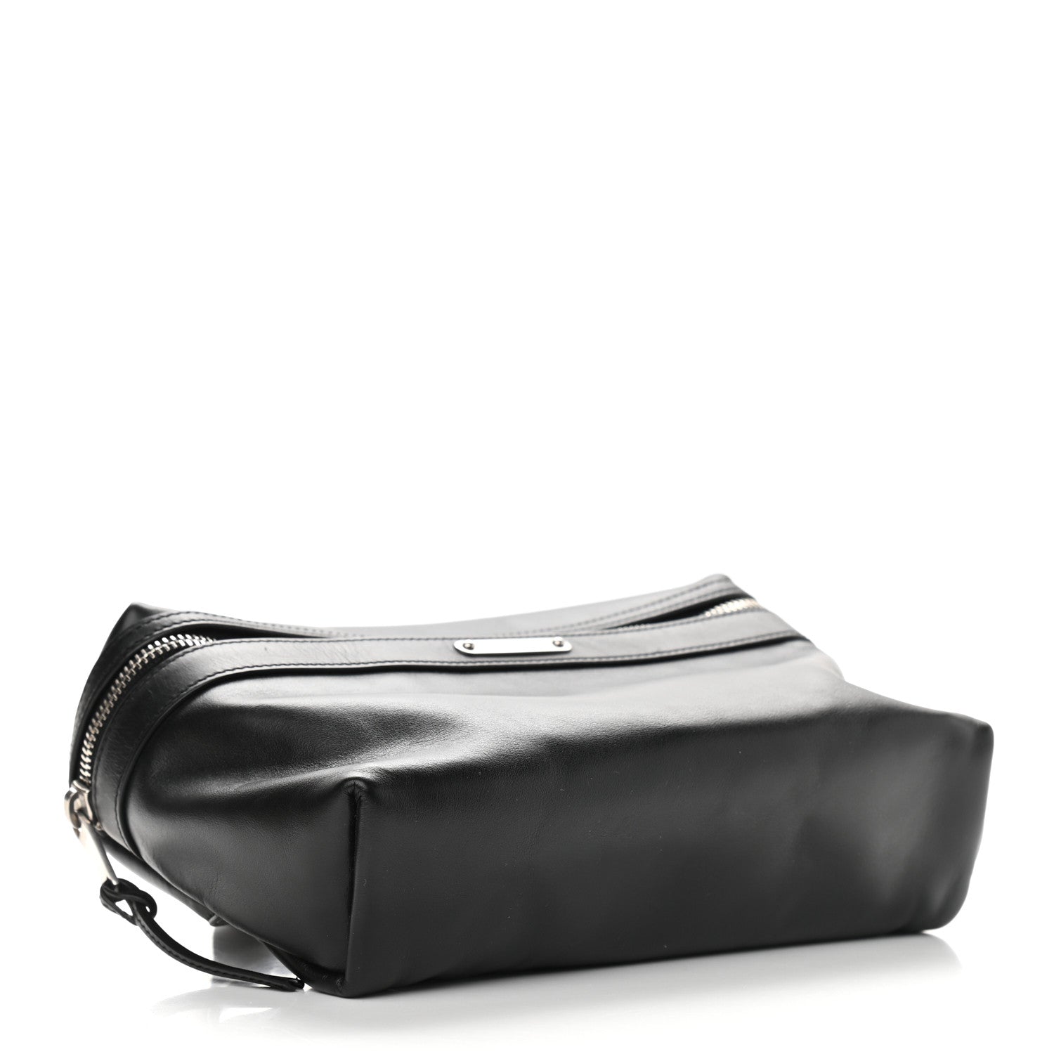 Saint Laurent Calfskin City Belt Bag Black 4 of 9