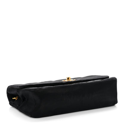 Chanel Satin Quilted Small Single Flap Bag Black 4 of 13