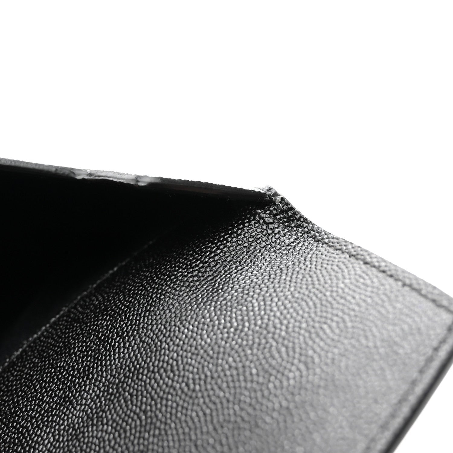 Saint Laurent Grain De Poudre Uptown Pouch Black 9 of 9