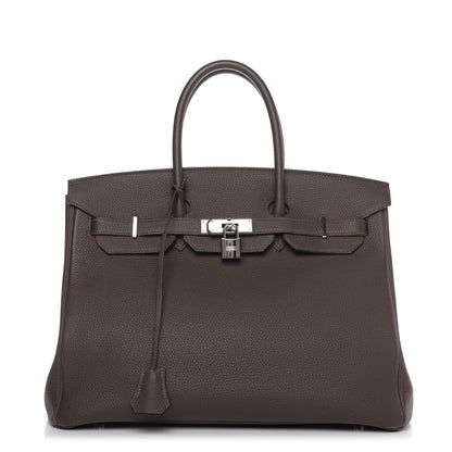 Hermes Togo Birkin 35 Ecorce 1 of 10