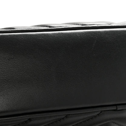 Saint Laurent Calfskin Matelasse Monogram Lou Camera Bag Black 16 of 17