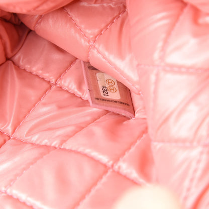 Chanel Canvas Medium Deauville Pouch Pink 5 of 5