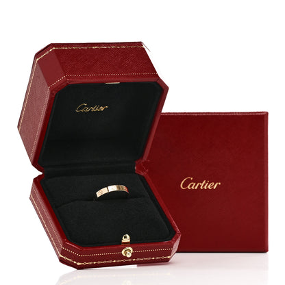 Cartier 18K Yellow Gold 3.5mm LOVE Wedding Band Ring 61 9.5 5 of 5