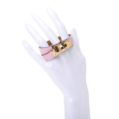 Hermes Swift Kelly Double Tour Bracelet T2 Rose Sakura 2 of 7