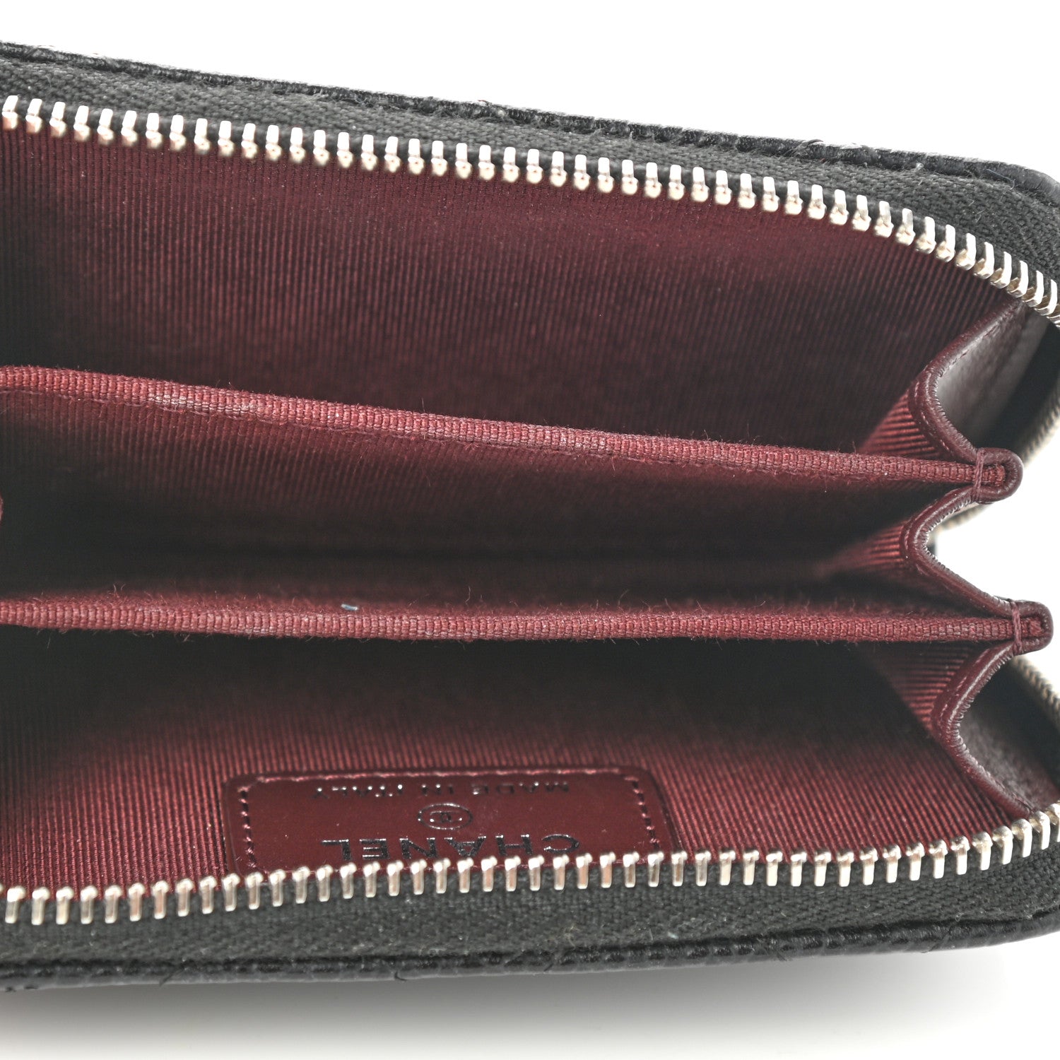 Chanel Caviar Quilted Classic Zipped Coin Purse Black 5 of 8