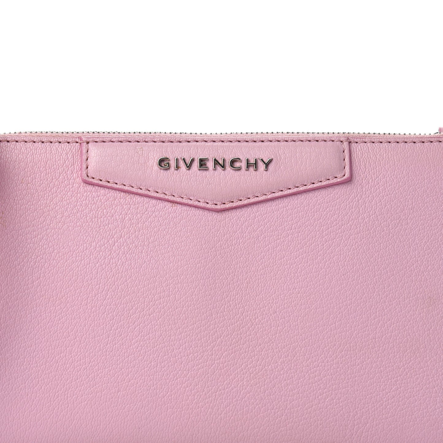 Grained Goatskin Antigona Crossbody Bright Pink