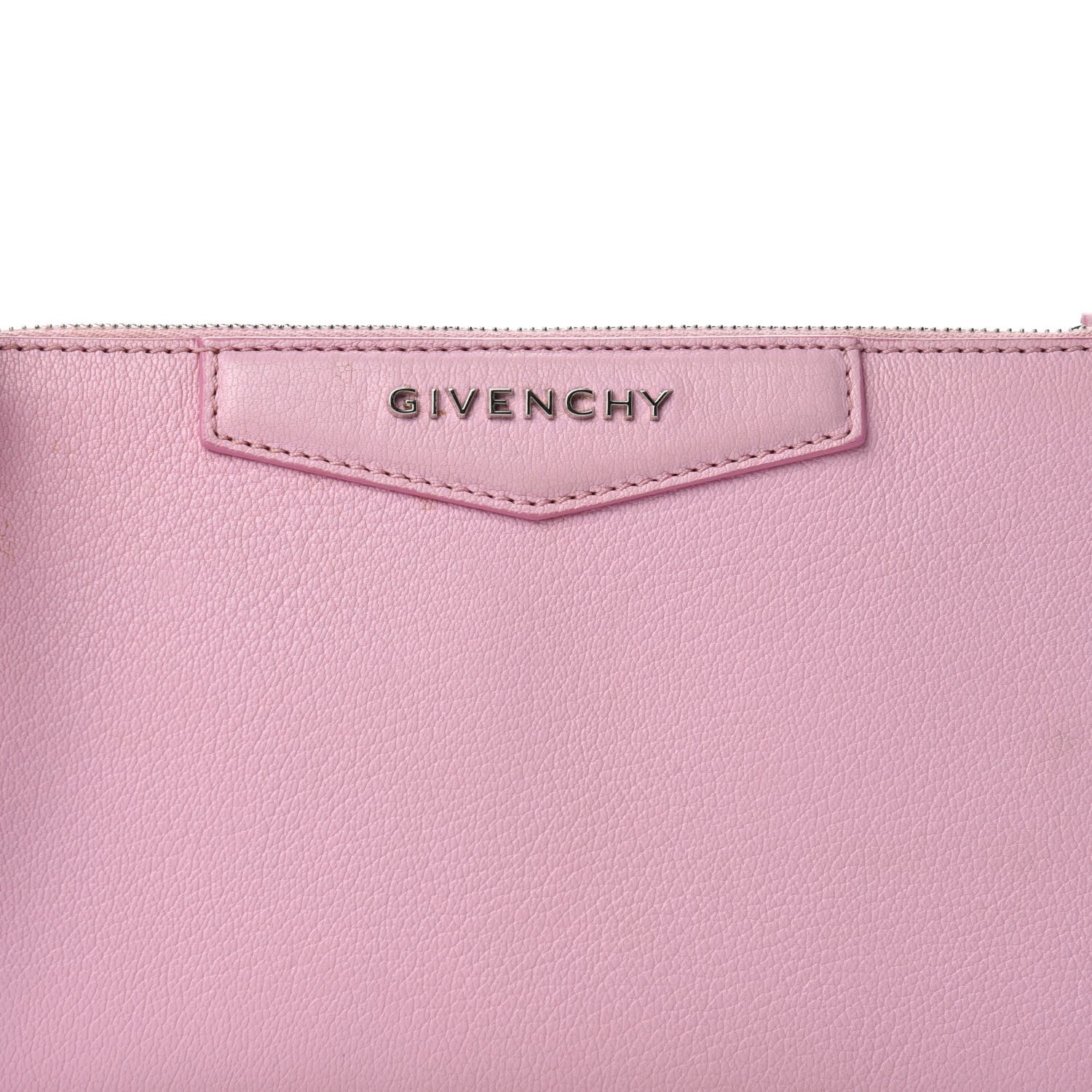 Givenchy Grained Goatskin Antigona Crossbody Bright Pink 10 of 10