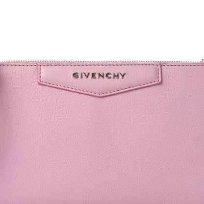 Givenchy Grained Goatskin Antigona Crossbody Bright Pink 10 of 10