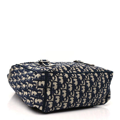 Christian Dior Oblique Backpack Blue White Blue White 4 of 12