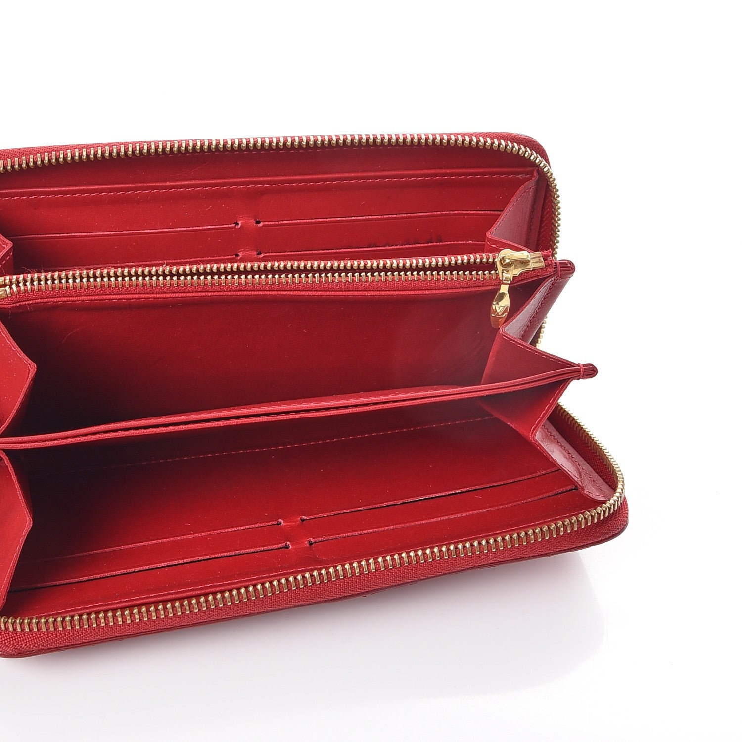 Louis Vuitton Vernis Zippy Wallet Pomme D'Amour 5 of 9