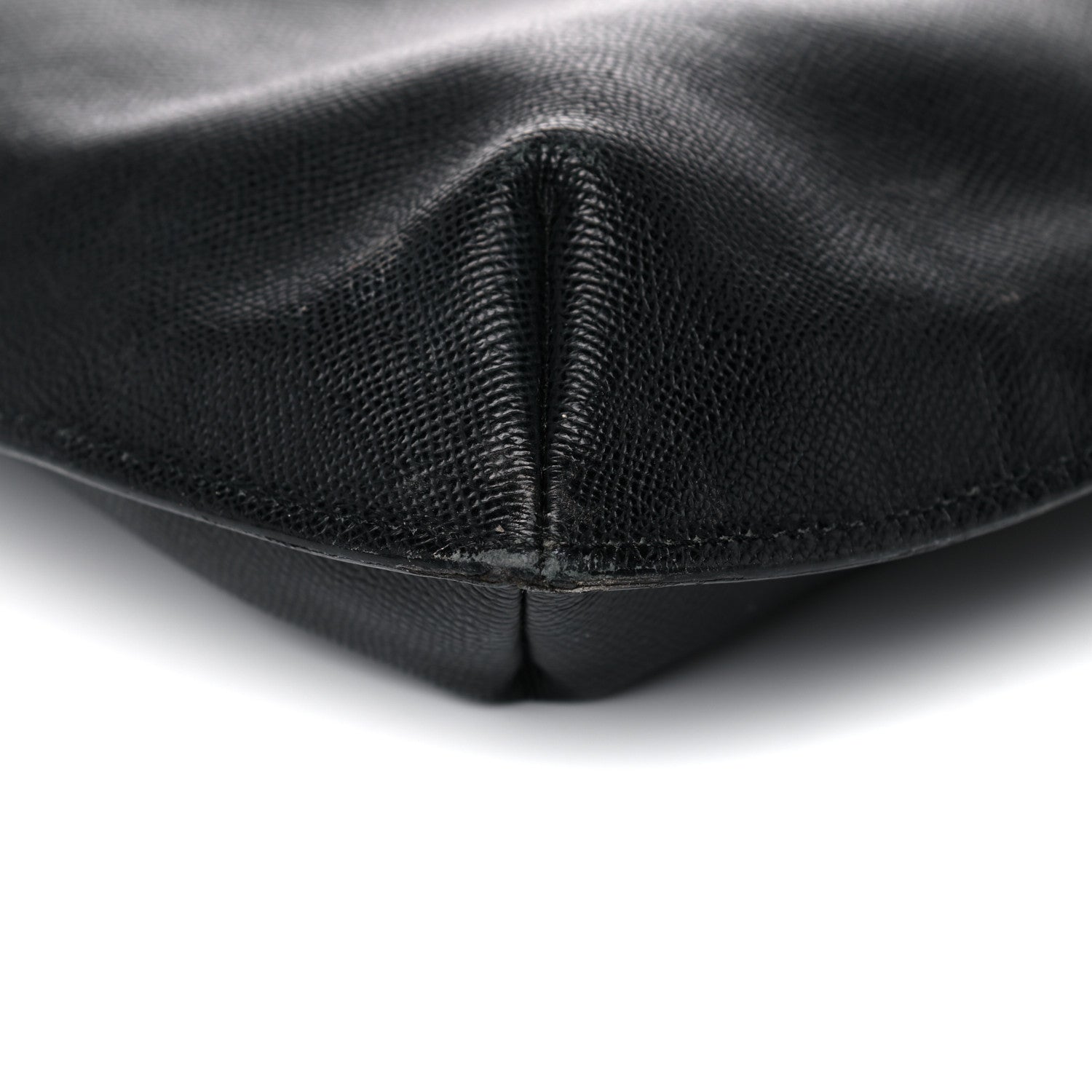 Chanel Grained Calfskin Shopping Tote Black 19 of 26