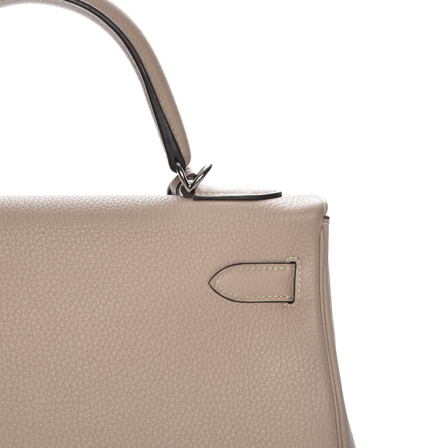 Hermes Togo Kelly Retourne 32 Gris Tourterelle 27 of 31