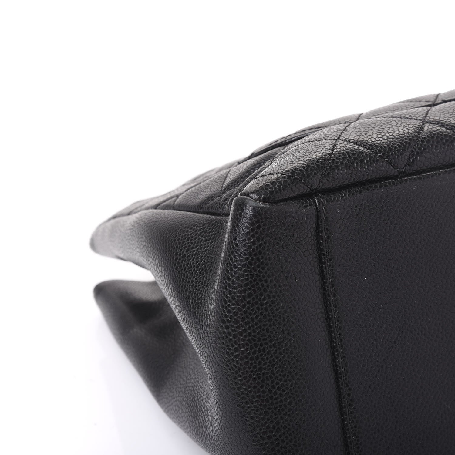 Chanel Caviar Quilted Grand Shopping Tote GST Black 7 of 11