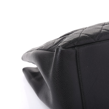 Chanel Caviar Quilted Grand Shopping Tote GST Black 7 of 11