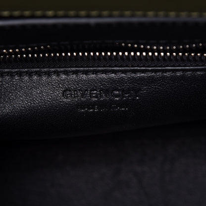 Givenchy Smooth Calfskin Small Horizon Satchel Khaki 9 of 12