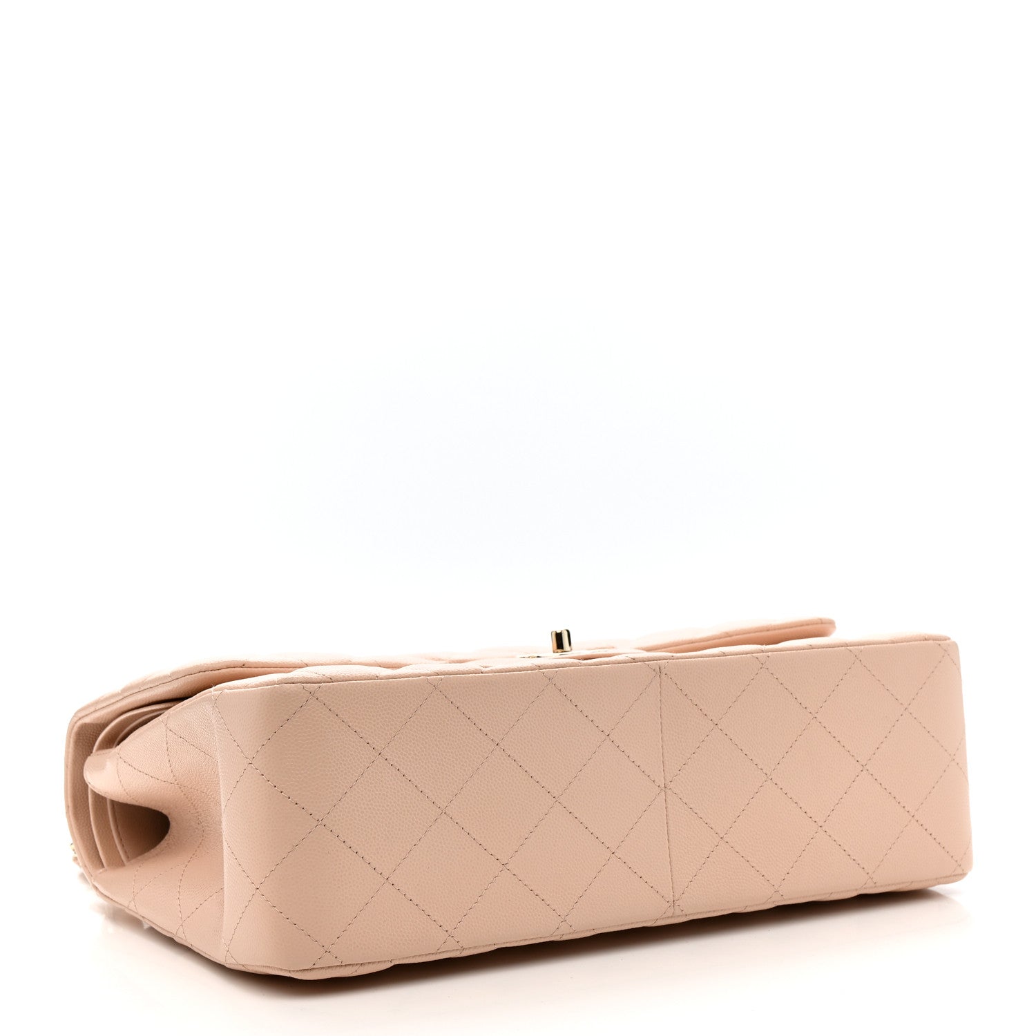 Chanel Caviar Quilted Jumbo Double Flap Light Pink 4 of 12