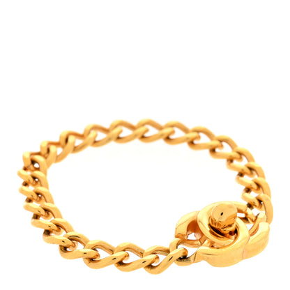 Chanel Metal CC Turnlock Bracelet Gold 1 of 4
