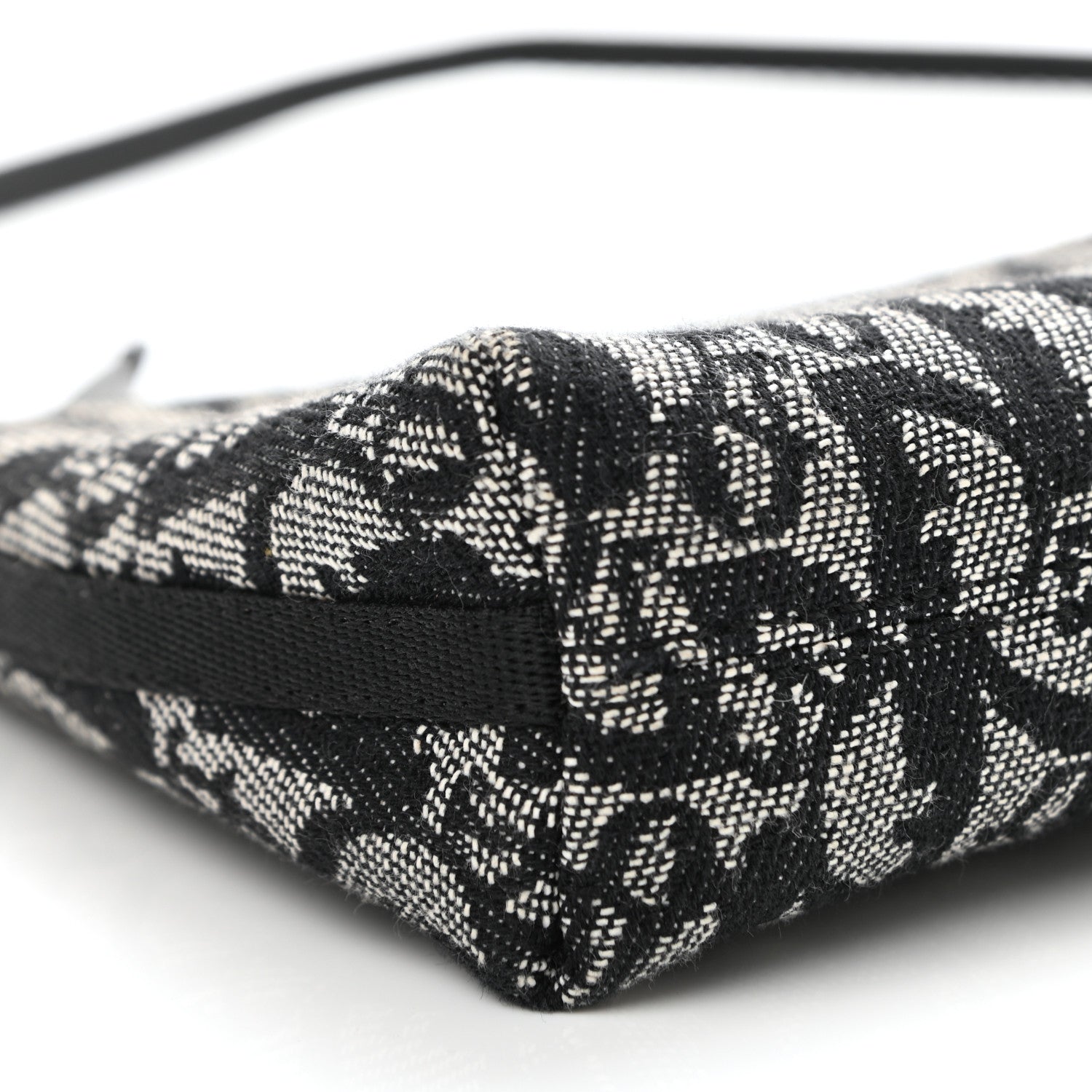 Christian Dior Monogram Shoulder Bag Pochette Blue 9 of 11