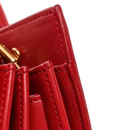 Saint Laurent Calfskin Small Sac De Jour Lipstick Red 18 of 27