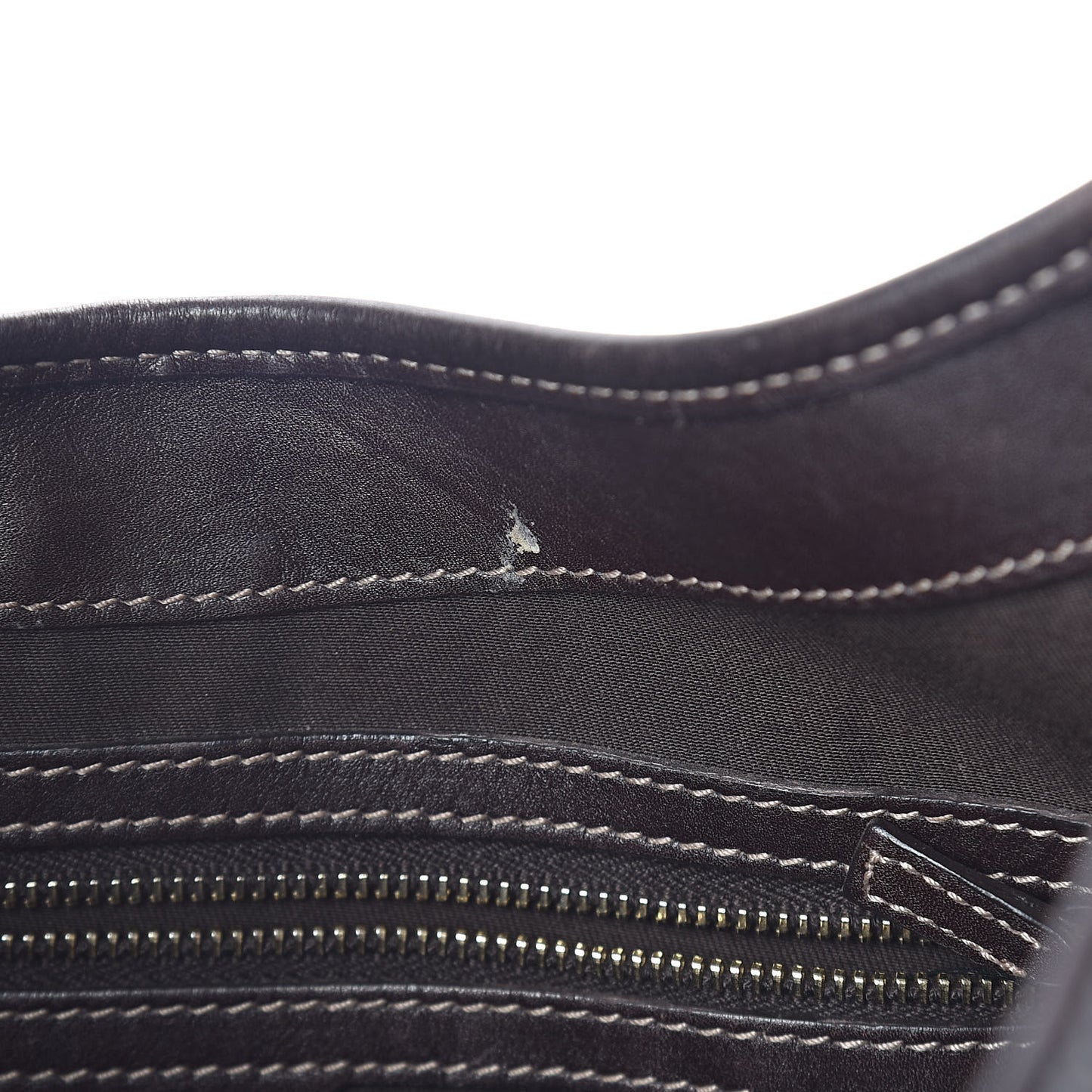 Monogram Web Jackie O Bouvier Hobo Dark Brown
