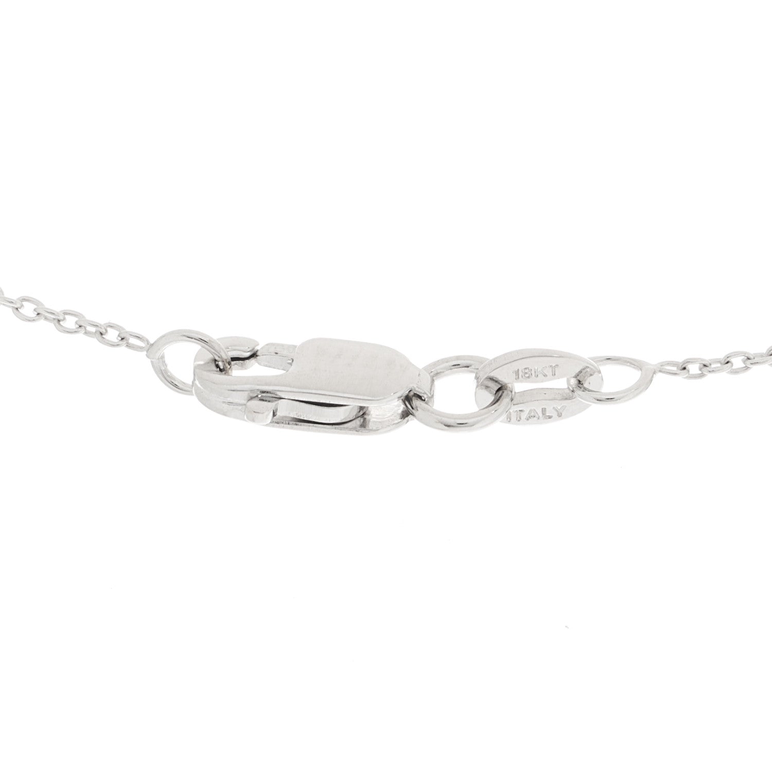 Roberto Coin 18K White Gold Love Necklace 6 of 7
