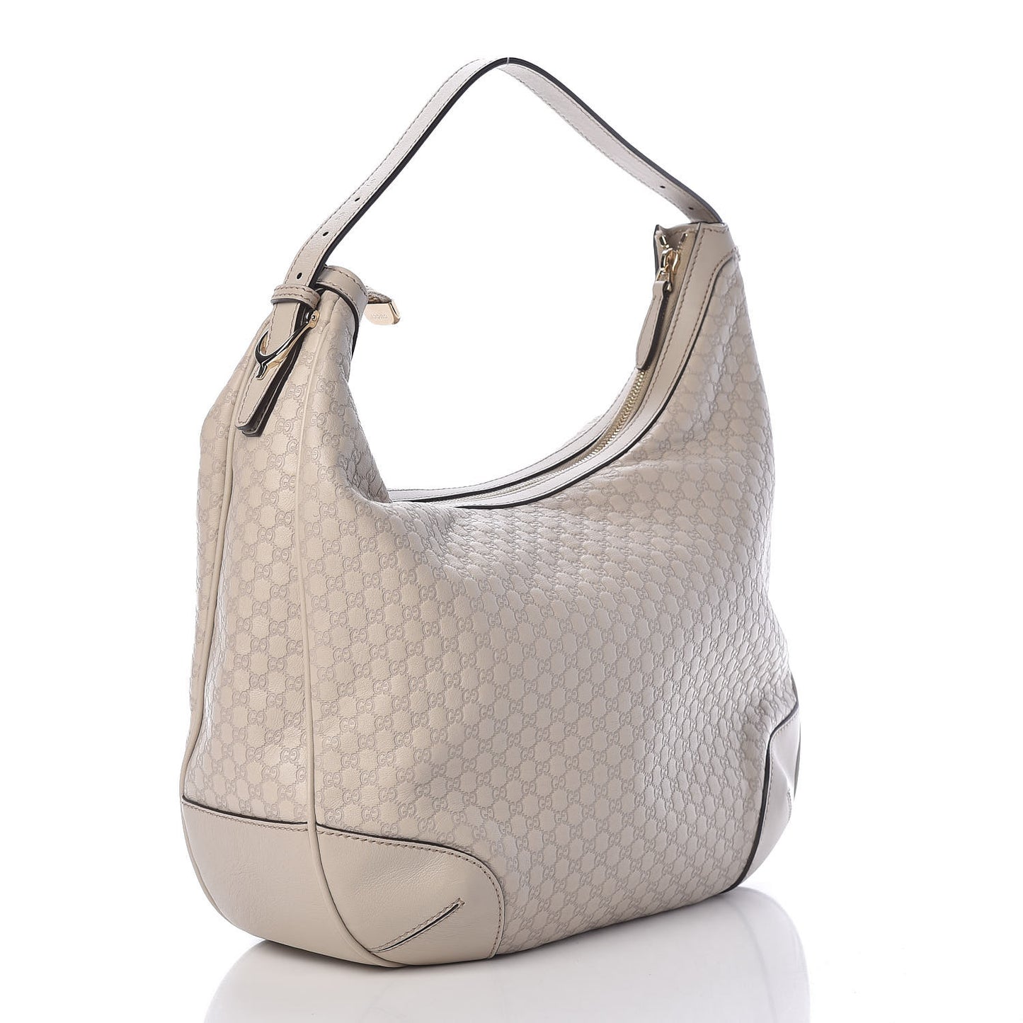Guccissima Medium Nice Hobo Off White