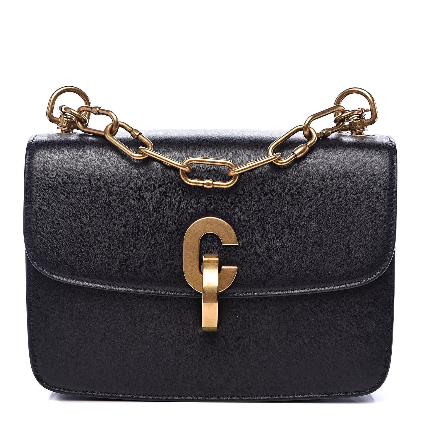 Lambskin 21st Chain Flap Bag Deep Blue