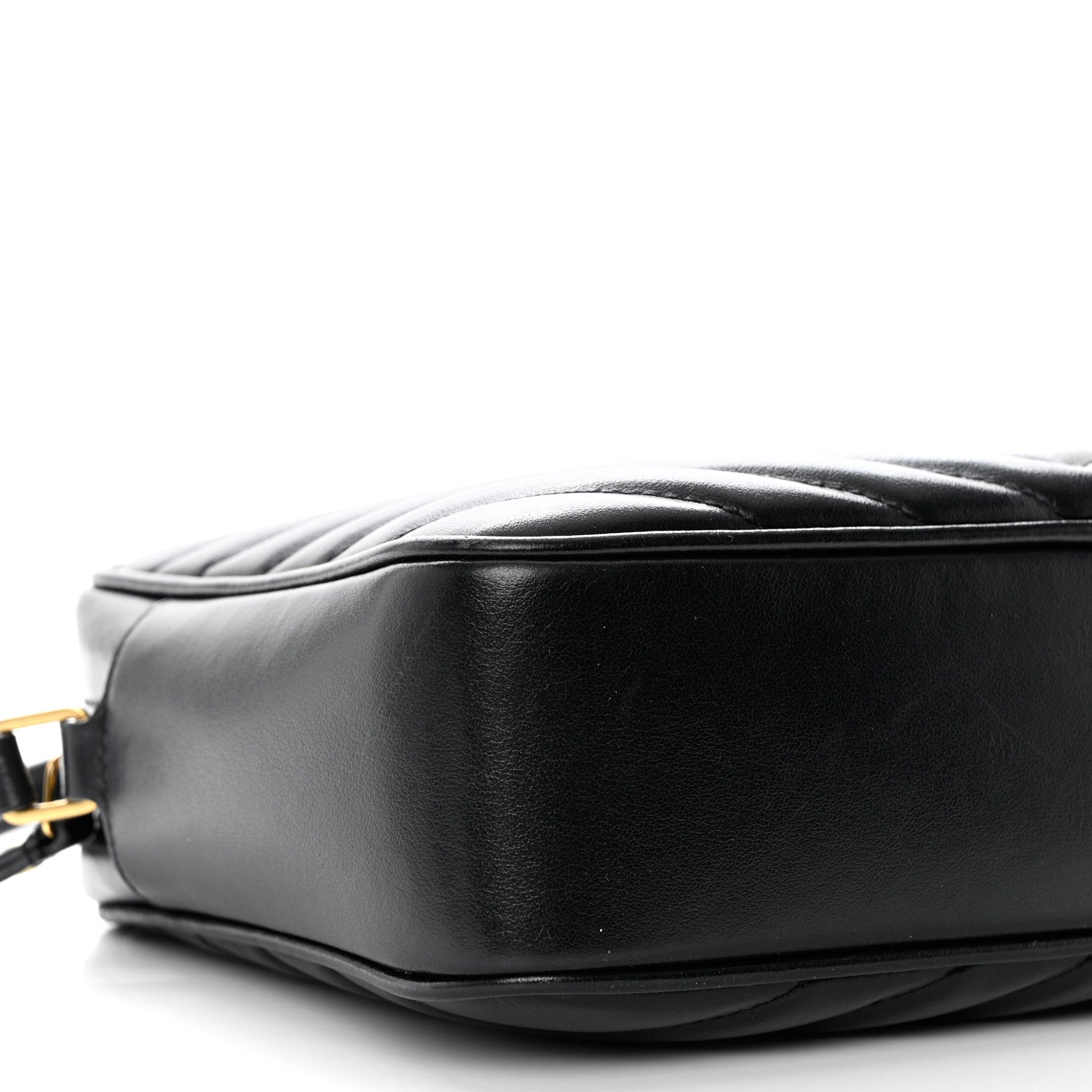 Saint Laurent Calfskin Matelasse Monogram Lou Camera Bag Black 8 of 9