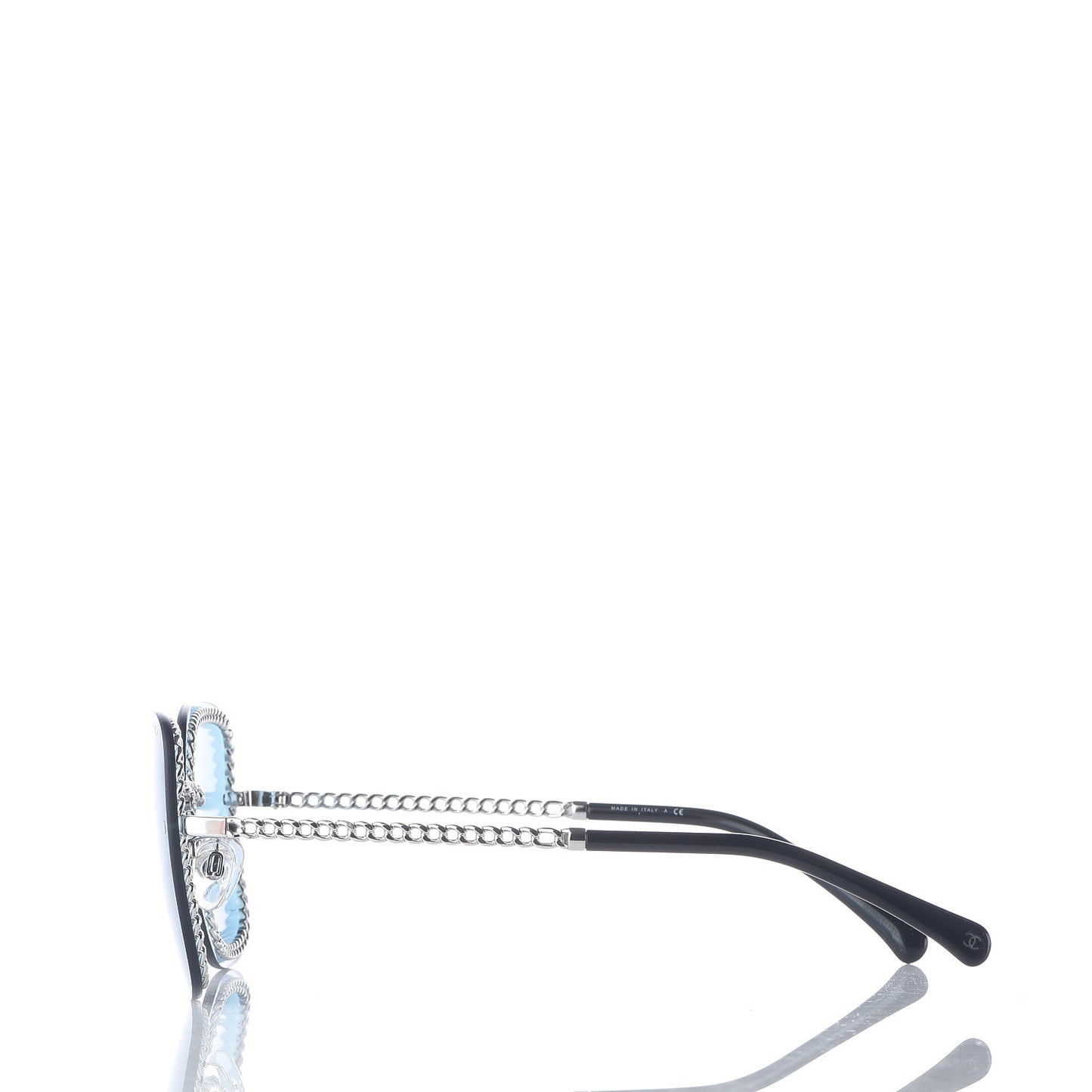 Chain Square Sunglasses 4244 Blue