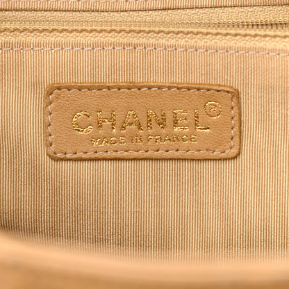 Chanel Caviar Quilted Grand Timeless Tote GTT Beige 8 of 14
