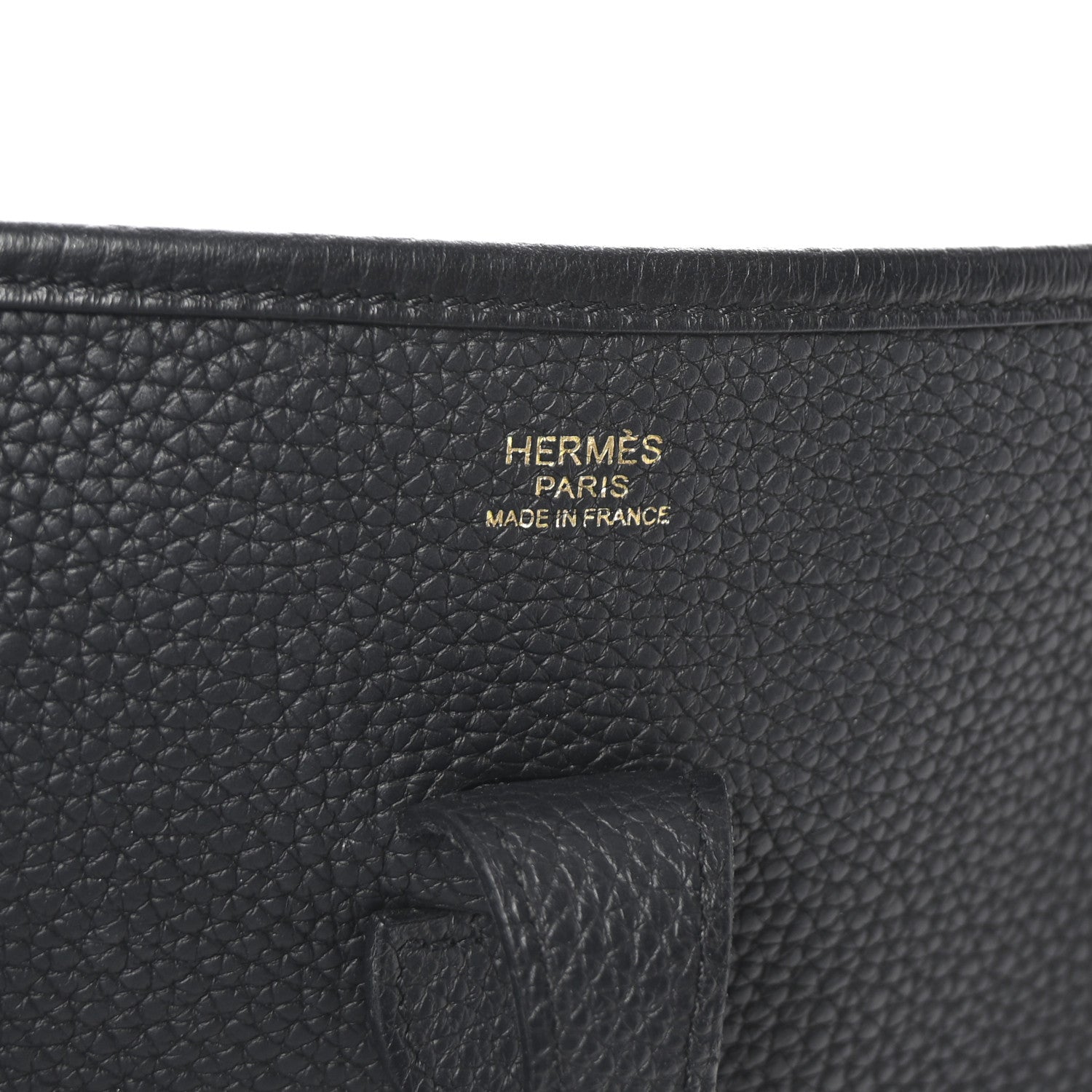Hermes Taurillon Clemence Evelyne III PM Black 6 of 11