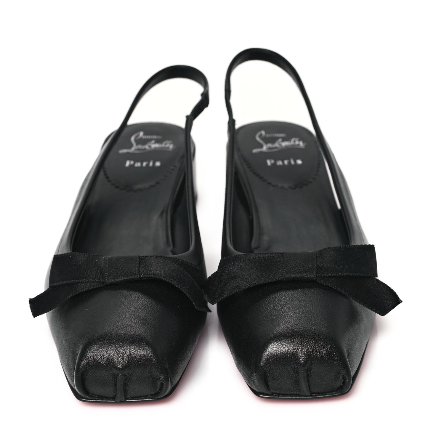 Nappa Mamaflirt 30mm Bow Sling Ballerinas 40 Black
