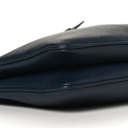 Prada Vitello Phenix Double Zip Crossbody Bag Baltico 7 of 8